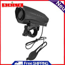 Battery Powered Loud Horn Safety Mountain Bike Handleable Sound Alarm Ring Bell