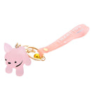 creative crystal female bag ornament bulldog Decorative Hooks key chain Puppy