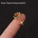 Party No Pierced CZ Cuff Earrings No Piercing Earring Ear Clip Zircon Ear Cuff