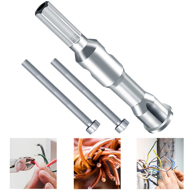 Electrical Twist Connector Cable Wire Stripper Automatic Stripping Doubling