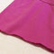 Summer Half Sleeve Long T-shirt Candy Color Loose Women Tops (Rose Red L)