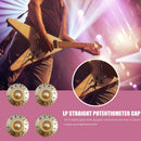 4pcs Electric Guitar Potentiometer Cap Guitar Volume Tone Knob Button for EPI LP