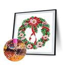 #A Christmas Wreath Diamond Painting Kits Partial Special Shaped Drill Decor