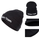 Embroidery Letter Soft Warm Man Woman Ski Caps Beanies Hat Winter Cap Knit