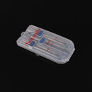 3pcs 3size Multifuctional Double-Head Twin Needles Sewing Machine Set for H