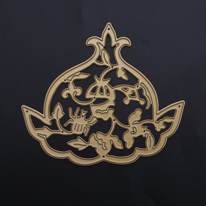 Pomegranate Flowers DIY Handmade Craft Stencils Decor Tool Set Cutting Die-