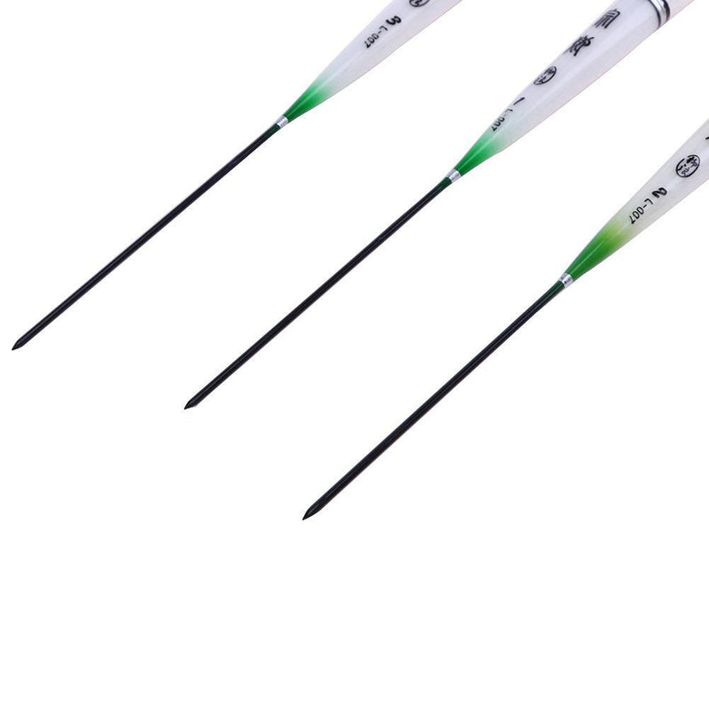 3pcs 31g 3.2CM Float LED Electric Float Lightweight Battery Fishing Gear Ni