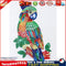 Diamond Painting 5D DIY Parrot Crystal Special Shape Room Wall Art (T087) Newly