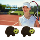 2pcs Cartoon Animal Silicone Racquet Tennis Racket Anti Shock Absorber (B)