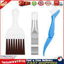 3pcs Air Conditioning Fin Comb Brush Condenser Blade Cleaning Repair Tools Newly