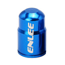 2pcs Aluminum Alloy Bike Valve Cap Bicycle Wheel Valve Cover Cap (Blue AV) Newly