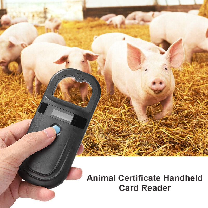 Animal Pet ID Reader Chip Transponder USB Handheld Identification Card Scan