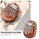 Mini 8 Keys Kalimba Percussion Musical Instrument Mahogany Thumb Finger Pia