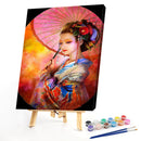 Ancient Beauty Oil Paint By Numbers Kit Canvas DIY Coloring Picture (X916)