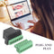 RJ45 Ethernet Female to 8 Pin Screw Terminal Adapter Connector for CCTV DVR