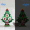 Christmas 5D DIY Luminous Diamond Xmas Tree Hanging Pendant Prop for Home Party
