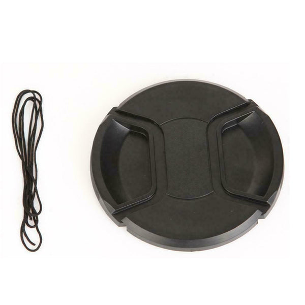 1* 72mm Front Lens Cap Hood Cover Snap on For Camera Accessories Strip Len B3W2