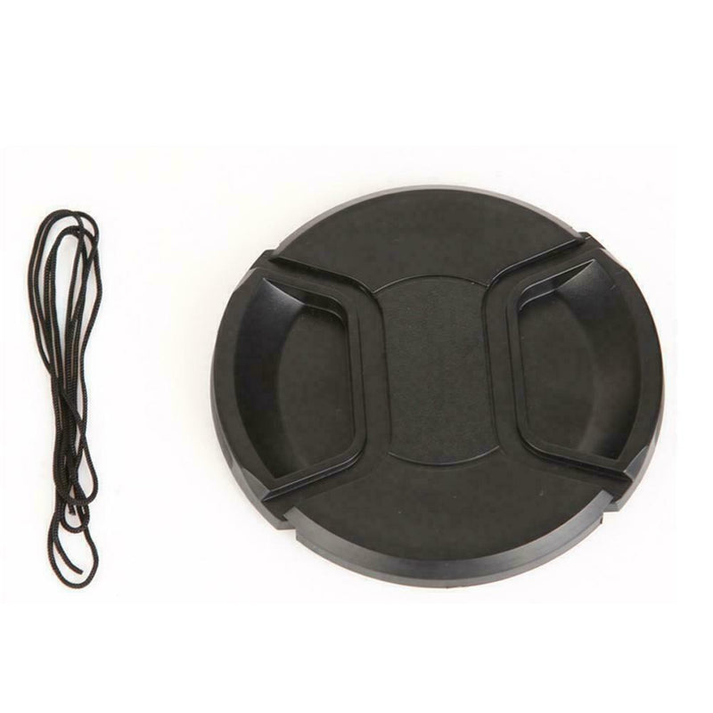 1* 72mm Front Lens Cap Hood Cover Snap on For Camera Accessories Strip Len B3W2