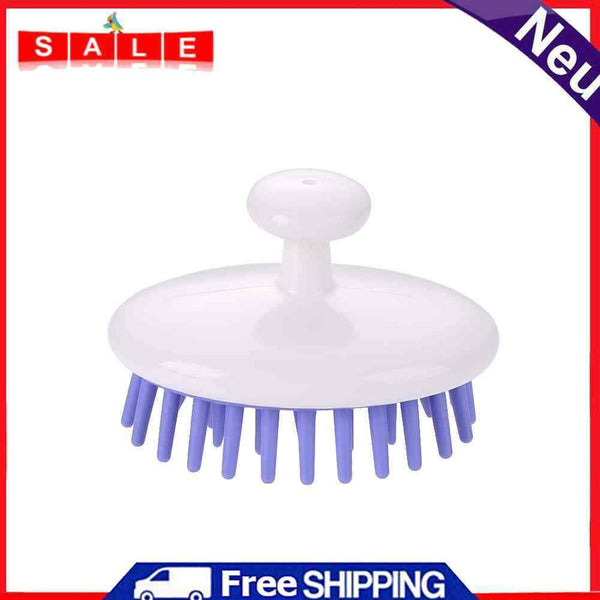 Silicone Head Shampoo Scalp Massage Brush Comb Hair Washing Shower Bath Comb