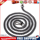 Metal Bag Strap Belt Handbag Shoulder Bag Replacement Handle Chain (Black)