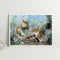 DIY Oil Paint by Numbers Hand Painted Squirrel Drawing Kit Coloring Picture