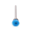 Nylon Nail Drill Clean Brush Bit Electric Manicure Polishing Files (Blue) Newly