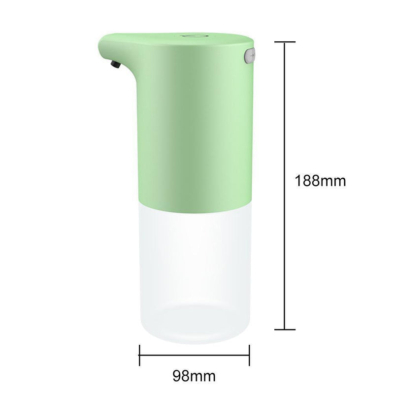 3pcs USB Charging Infrared Induction Smart  Liquid Soap Dispenser (Pink)