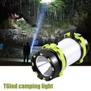LED Camping Light 3600mAh Power Bank Flashlight IP44 Searchlight Emergency Torch
