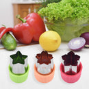 Cute Star Heart Rabbit Stainless Steel Fruit Vegetables Cutter Kitchen Gadget