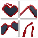 Eyewear Thug Life Sunglasses Heart Glasses Mosaic Sunglasses Heart Sunglasses