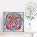 DIY 5D Mosaic Mandala Flower Drawing Part Special Shape Rhinestone Painting K