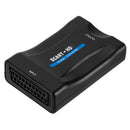 1080P SCART to HDMI-compatible Video Audio Upscale Converter HD Receiver TV