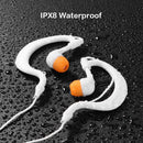 IPX8 Waterproof MP3 Headphone Ear-clip Type 3.5mm Swimming Diving Earphone Newly