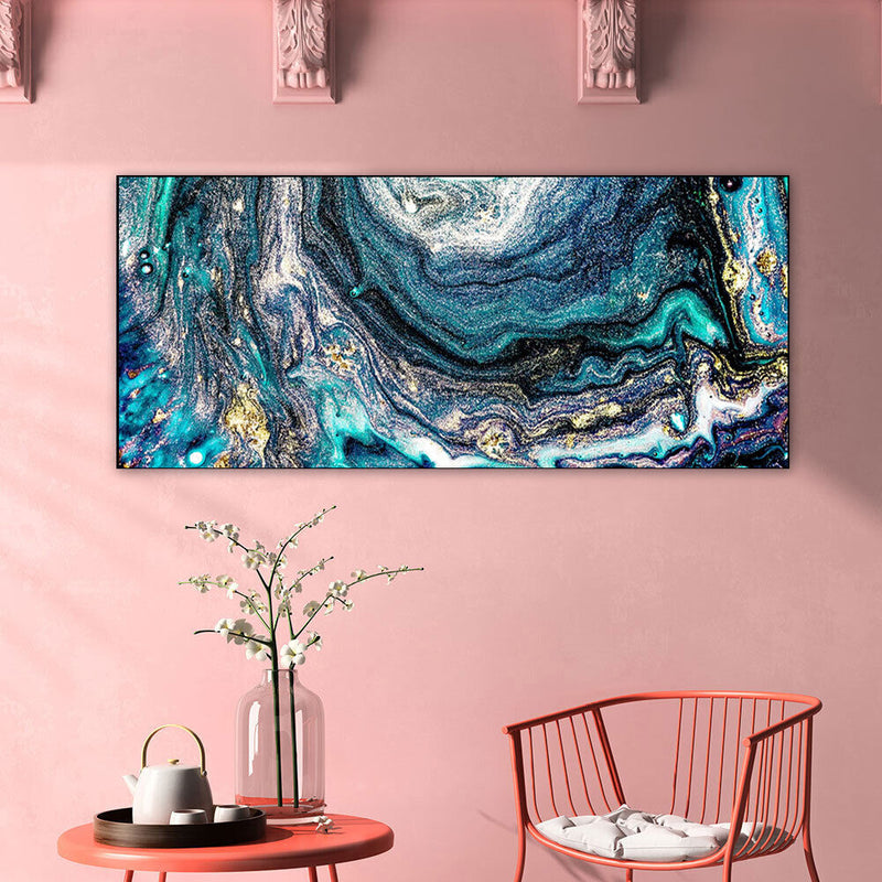 Abstract Star Galaxy Oil Paint By Numbers Kits DIY Handpainted on Canvas