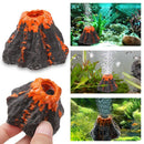 Fish Tank Oxygen Pump Volcano Shape Ornament Decorations Air Bubble Stone