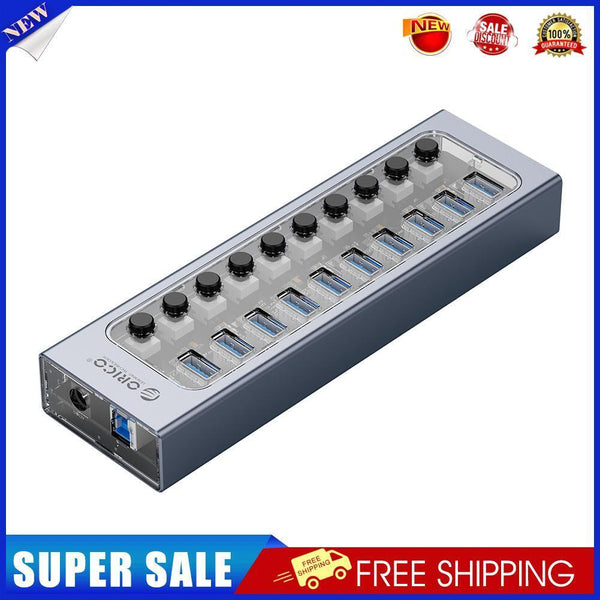 ORICO AT2U3-10AB 5Gbps USB3.0 HUB 10 Ports USB-A Dock Station Splitter (EU)