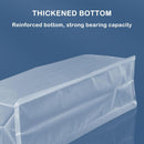 Food Storage Bag Reusable Stand Up Zip Shut Bag Leakproof~