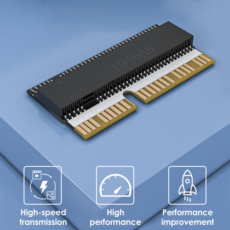 M.2 NGFF NVMe SSD Adapter Card for MacBook Air Pro 2013-2017 (NVME-MA1S1)