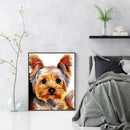 Full Cross Stitch 11CT Dog Counted Embroidery DIY Needlework Handmade Kits