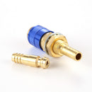 Water Cooled Gas Adapter Quick Connector for MIG TIG Welding Torch (Blue) Newly
