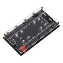 1 To 8 Multi Way RGB PWM HUB 12V/4 Pin for Fan Motherboard (4D+Shell) Newly