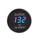 DF-01-V Car Voltmeter Cigarette Lighter Charger Blue Digital Display Newly