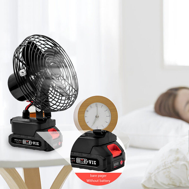 #A Portable Fan High Power Outdoor Desktop Cooling Fans for Makita Lithium Batte