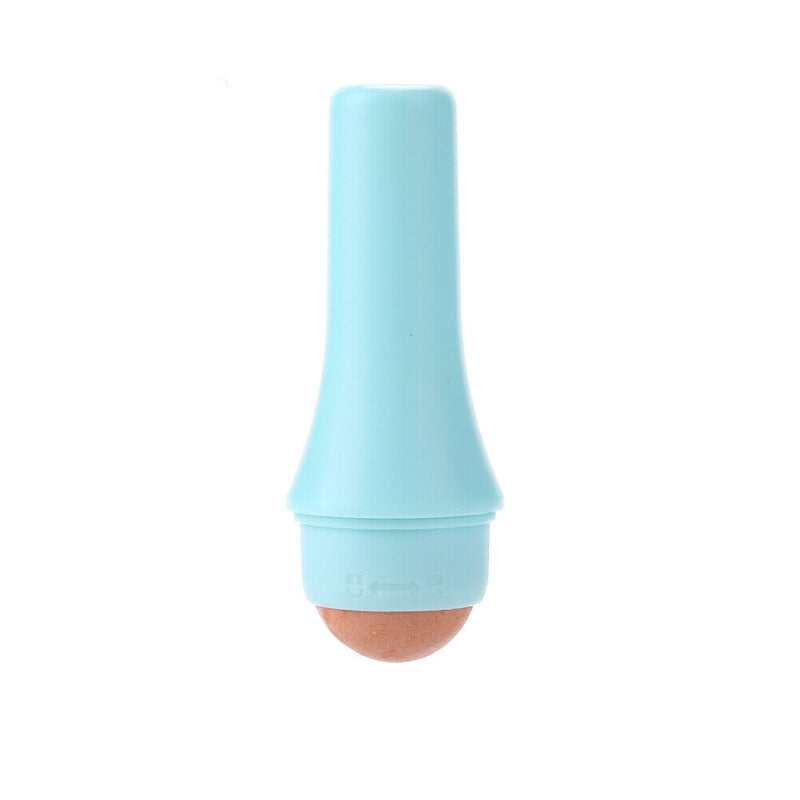 Face Oil Absorbing Roller T-zone Massage Volcanic Stone Skin Care (Blue) Newly