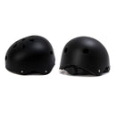 Children Skateboard Plum Helmets Bike Skating Protective Helmet (Black M) Newly
