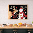 5D DIY Diamond Painting Snowman Deer Full Round Drill Mosaic Art Home Decor