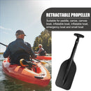 Retractable Paddle Aluminum Oar Portable Telescope Rafting Boating Accessor