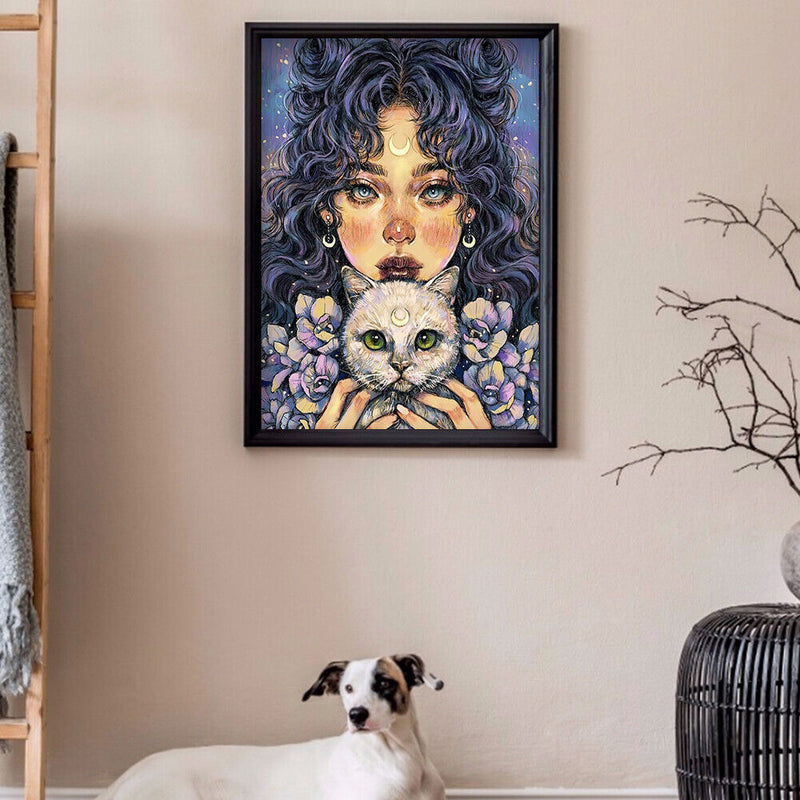 5D Diamond Painting DIY Girl Full Square Drill Mosaic Pictures Handmade Cra