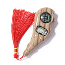 2040S Tassel Digital Prayer Beads Counter LED Compass for Meditation (32) Newly