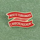 Fashion Z-shaped Letters Enamel Brooch Lapel Pins for Shirt Necklace Jacket Badge